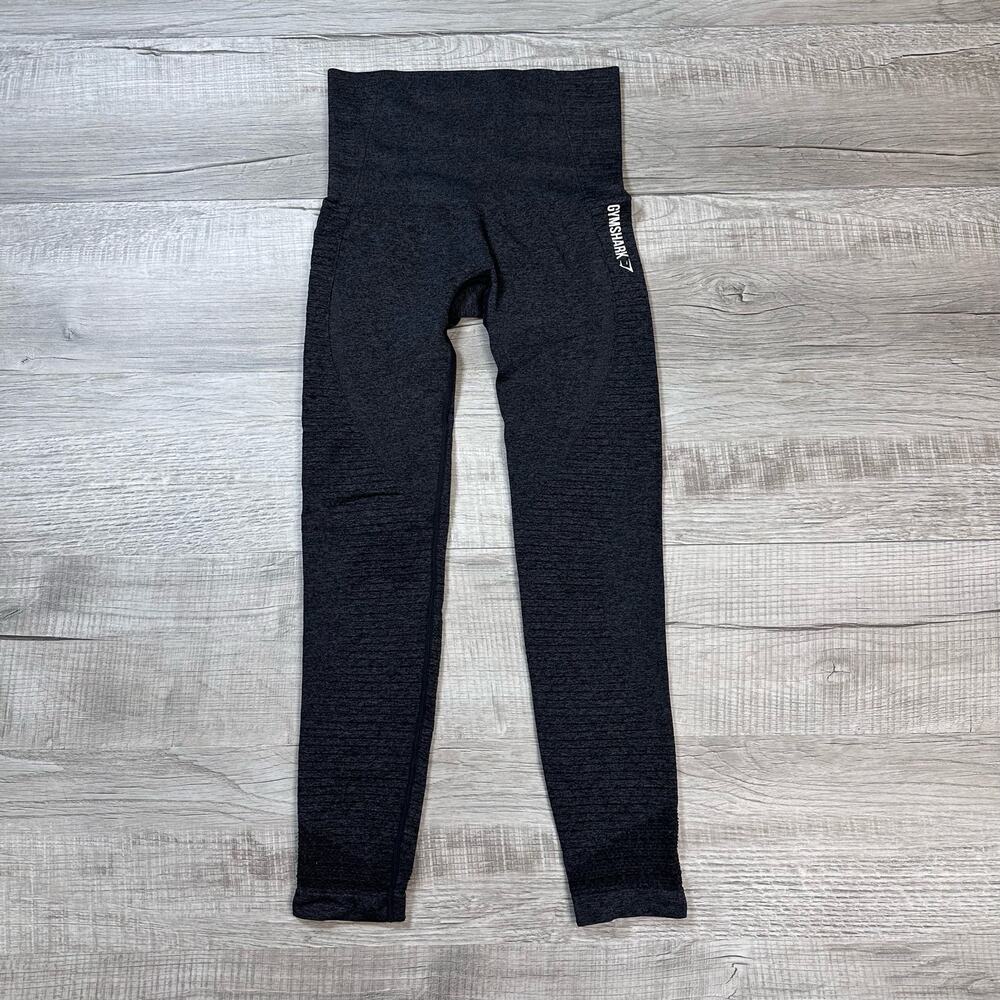 Gymshark Stretch Running/Yoga Pant/Leggings WMNS Small Gray Gym Workout Tapered